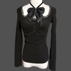 ミシェルマカロン 襟付きミニジップ トップス - メルカリ