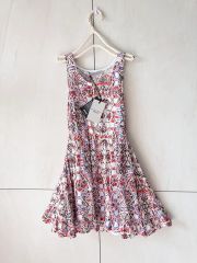 ルイヴィトン フィットアンドフレア ワンピース ボタニカルヘム