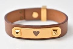 HERMES） アス・ドゥ・クール（As de Coeur）レザーブレスレット 