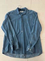 90s BANANA REPUBLIC アイリッシュリネングランパシャツ - メルカリ