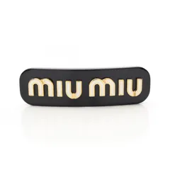 Miu Miu ミュウ ミュウ バレッタのサムネイル