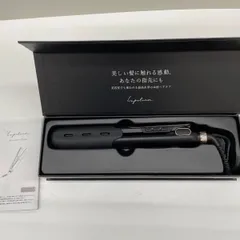 【中古品・現状品】美品　ルピリーナ　ストレートミニヘアアイロン  ブラック　箱付　取り扱い説明書付　ストレート　ヘアアイロン　C-54のサムネイル