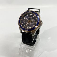 電池交換済 894 GUESS ゲス クォーツ 腕時計 クロノグラフ グリーン 