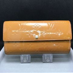 ルイヴィトン Louis Vuitton ヴェルニ サラ 長財布 イエロー - メルカリ