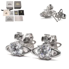 ヴィヴィアンウエストウッド ピアス Vivienne Westwood 62010070-02P102 REINA EARRINGS レディース シルバーのサムネイル