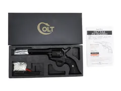 [タナカ] コルト SAA シビリアン 2nd gen 4-3/4インチ ペガサス2 ガスリボルバー (中古ランクBトイガン)のサムネイル