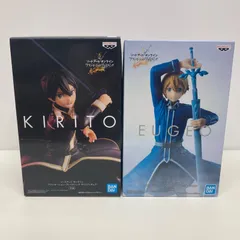 ソードアート・オンライン　キリト　ユージオ　フィギュア　セット　アリシゼーション・ブレイディングのサムネイル