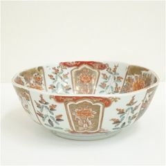 中国明時代 呉州赤絵大鉢 木箱付 タサチ w21㎝ 東S8-0709① - メルカリ
