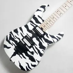 Charvel Satchel Signature Pro-Mod DK22 HH FR M, Maple Fingerboard, Satin White Bengal シャーベル 3.76kgのサムネイル