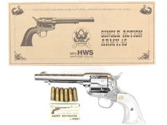 [HWS] コルト SAA.45 アーティラリー オールシルバー 発火モデルガン (中古ランクBトイガン)のサムネイル