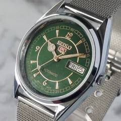 2026年最新】SEIKO 文字盤カラー：グリーン メンズ 自動巻き時計の人気