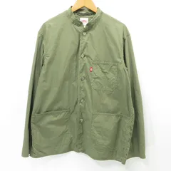 【三重本店】 中古 Danton | ダントン カバーオール シャツジャケット DT-A0296 カーキグリーン サイズ：42 【94】のサムネイル