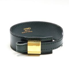 エルメスHERMES アルテミス ブレスレット バングル ブルー ロゴマーク