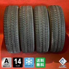 中古スタッドレスタイヤ【155/65R14 BRIDGESTONE VRX3】 4本SETのサムネイル