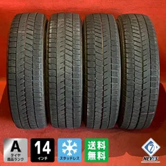 中古スタッドレスタイヤ【155/65R14 BRIDGESTONE VRX3】 4本SETのサムネイル
