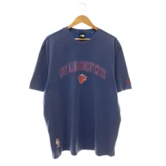 ニューエラ NEW ERA × NBA NY KNICKS Tシャツ カットソー 半袖 XL ブルー /HK ■OS ■ADのサムネイル