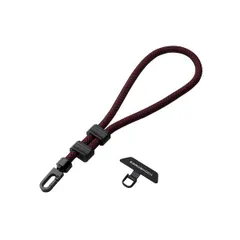 【新品・7営業日以内発送】エレコム ELECOM P-STHZERORD ハンドストラップ スマホストラップ 手首 長さ調節可能 落下防止 ZEROSHOCK ストラップホールシート付属 レッド PSTHZERORD【沖縄離島販売不可】のサムネイル