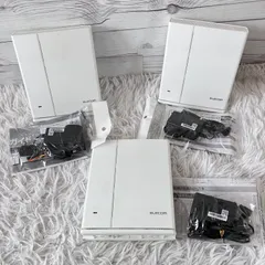 エレコム ELECOＭ  Wi-Fiルーター 三台セット Wi-Fi アダプター付き WAシリーズ 891691のサムネイル
