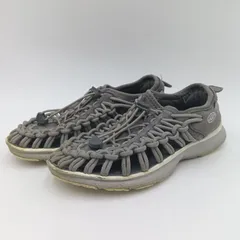 KEEN キーン UNEEK ユニーク オープンエアースニーカー キッズ EU32/33 グレー D-2-1のサムネイル