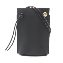 ロエベ LOEWE ショルダーバッグ ぺブル ダイス ポケット CPBPR12X021100 ブラック レザー ぺブル ダイス ポケット ミニバッグ レディース 新品のサムネイル