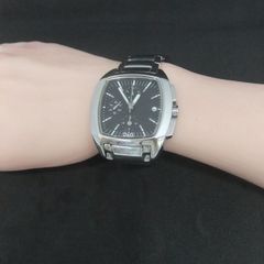 ♥️ 動作品 D&G SANDPIPER クロノグラフ 腕時計 ブラック - メルカリ