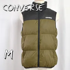 CONVERSEコンバース 23AW  ダウンベスト 切替中綿ベスト メンズ 3540-3400 M カーキ 【古着】【中古】【送料無料】のサムネイル