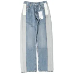 新品 MM6 Maison Margiela 25AW イタリア製 INSIDEOUT SEAM DENIM PANTS インサイドアウトシームデニムパンツ S62LB0200 S30844 25 Blue メゾンマルジェラ 定価116,600円 ジーンズのサムネイル