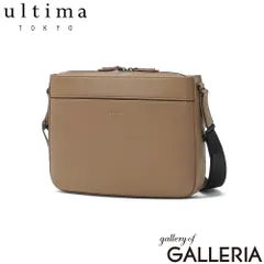 ウルティマ トーキョー ショルダーバッグ メンズ レディース 斜めがけバッグ ブランド ultima TOKYO 斜めがけ 軽い 軽量 牛革 革 本革 レザー 小さめ カジュアル 大人 横型 リーセント 17972 ベージュのサムネイル