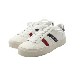 モンクレール MONCLER スニーカー MONACO2 4M00160M449600136 ホワイト レザー MONACO2 ロートップ スニーカー レディース 新品のサムネイル