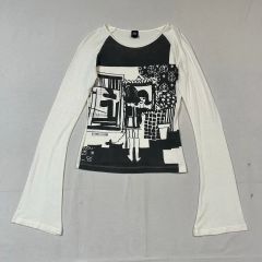 Yohji Yamamoto ヨウジヤマモト アートグラフィック ロンT - メルカリ