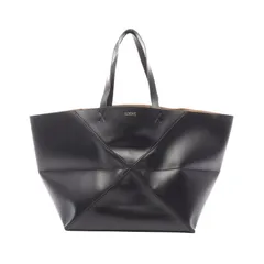 ロエベ LOEWE トートバッグ パズルフォルド B510PFMX011100 ブラック レザー トートバッグ メンズ 新品のサムネイル