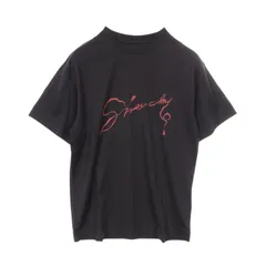 ジバンシィ GIVENCHY カットソー BM71MG3YQ4001M ブラック コットン Tシャツ メンズ 新品のサムネイル