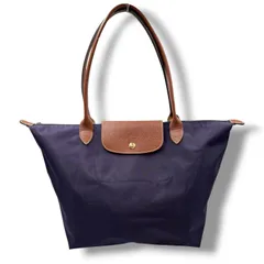 LONGCHAMP ロンシャン プリアージュ トートバッグ ネイビー レディース ゴーゴー古着セントラルパーク名古屋店 24 No.久2434のサムネイル