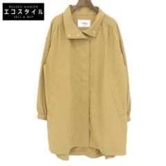 NOLLEY'S　ノーリーズ　美品 ウォッシャブルスタンドネックコート レディース キャメル 36 25年製　36のサムネイル