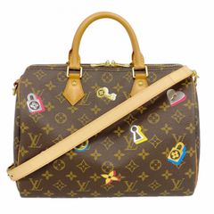 Louis Vuitton ステッカー付きショルダーバッグ スピーディー30 - メルカリ