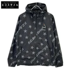 F.C.Real Bristol　エフシーリアルブリストル　FCRB-160021 ブラック×グレー 16SS STAR WARM UP JACKET　Mのサムネイル