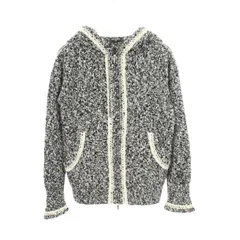 シャネル CHANEL パーカー ニット P54787K07177 ブラック系 カシミヤ ニットパーカー レディース Used Aのサムネイル