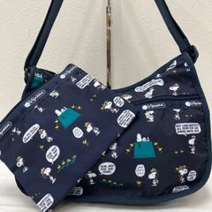 新品】レスポートサック×PEANUS スヌーピーショルダーバッグ ポーチ