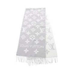 ルイ・ヴィトン LOUIS VUITTON マフラー LV エセンシャル グリクレール M77727 ウール マフラー レディース Used Aのサムネイル