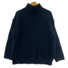 evam eva 에반에바 renew-wool 터틀넥 니트 sizeM/블랙