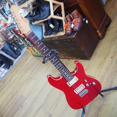 美品!  エレキギター SCHECTER  schecteir  シェクター レッド ウッド調 ビンテージ エキスパート藤沢辻堂店のサムネイル