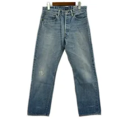 or slow オアスロウ ユーズド加工デニムパンツ sizeM(2)/ライトブルーのサムネイル