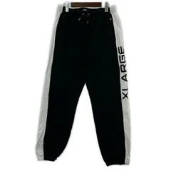 XLARGE エクストララージ 01201612 スウェットパンツ sizeL/ブラック×ホワイトのサムネイル