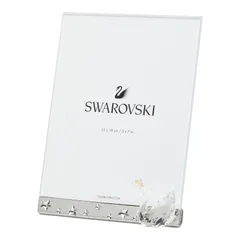 スワロフスキー スワン フォトフレーム 5493700 クリア ガラス メタル ユニセックス SWAROVSKI【1-0273606】のサムネイル