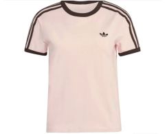 adidas SPINS 半袖Tシャツ ブラウン ピンク S - メルカリ