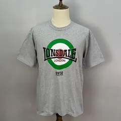 SY32 by SWEET YEARS　LONSDALE　LARGEサイズ　コラボ Tシャツ　ITALIAN STALLION　コットン100%　エスワイサーティートゥ バイ スウィートイヤーズ　ロンズデール　【1097】のサムネイル
