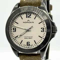 NORQAIN ノルケイン アドベンチャー ネベレスト ナイトサイト 裏スケ NNB1001 グレー AT メンズ 替えベルト 腕時計 稼働品のサムネイル