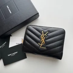 【美品】 Saint Laurentイブサンローラン2つ折り財布のサムネイル