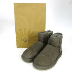 UGG アグ CLASSIC MINI クラシックミニ 5854 グレー US6 23.0cm 箱有 レディース ※中古のサムネイル