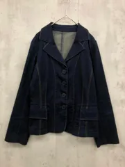 L'EQUIPE YOSHIE INABA レキップ ヨシエイナバ Gジャン デニム ジャケット size11/ネイビー ■■ レディースのサムネイル